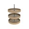 Rev-A-Shelf Maple Hardwood, Light Brown, 18 in W, 38 in H, 18 in D, 18 in L, Light Brown LD-4NW-073-1836-1 - alternate 1